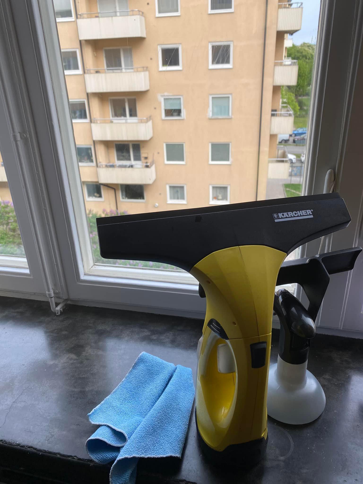 Window cleaning devices.
